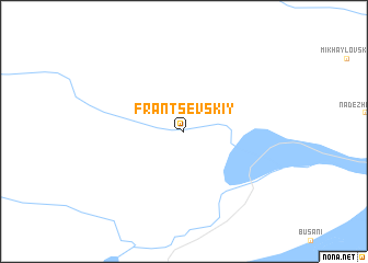 map of Frantsevskiy