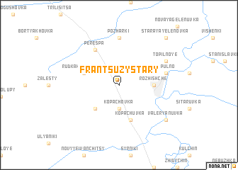 map of Frantsuzy Stary