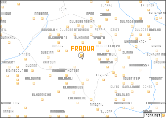 map of Fraoua