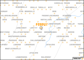 map of Frapuy