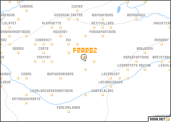 map of Fraroz