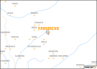 map of Frasancea