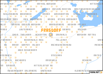 map of Frasdorf