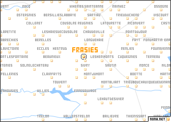 map of Frasies