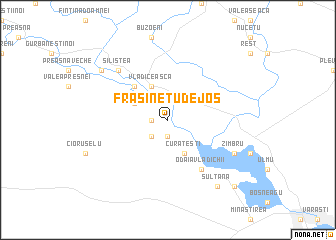 map of Frăsinetu de Jos