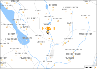 map of Frasin