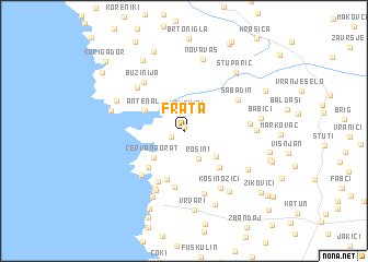 map of Frata