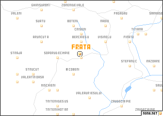 map of Frata