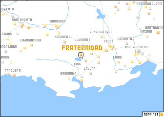 map of Fraternidad