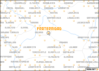 map of Fraternidad