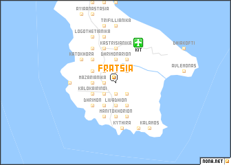 map of Frátsia