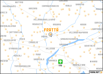 map of Fratta