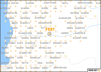 map of Frāt