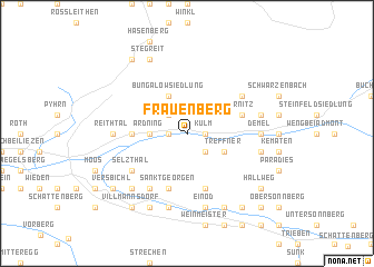 map of Frauenberg