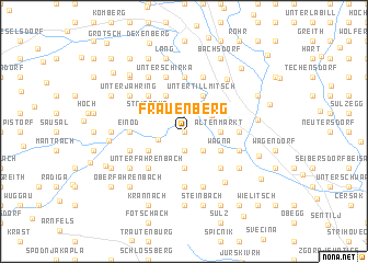 map of Frauenberg