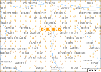 map of Frauenberg