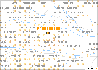 map of Frauenberg