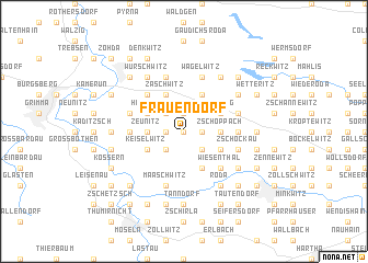 map of Frauendorf