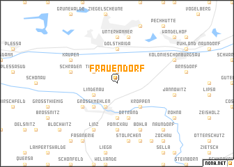 map of Frauendorf