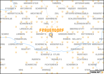 map of Frauendorf