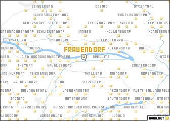 map of Frauendorf