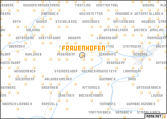 map of Frauenhofen