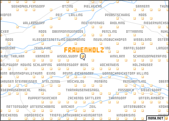 map of Frauenholz