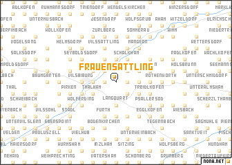 map of Frauensattling