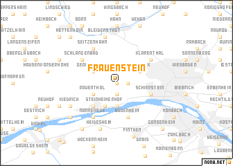 map of Frauenstein