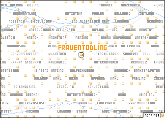 map of Frauentödling