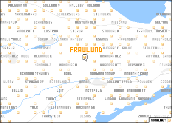 map of Fraulund