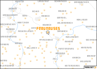 map of Frau Nauses