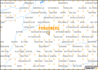 map of Fraunberg