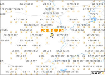 map of Fraunberg