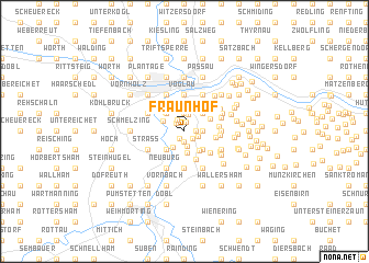 map of Fraunhof