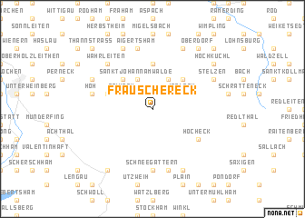 map of Frauschereck