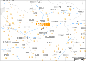 map of Fravesh
