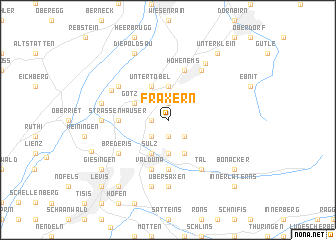 map of Fraxern