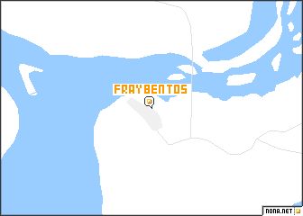 map of Fray Bentos