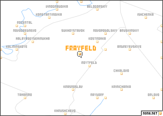 map of Frayfelʼd