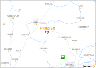 map of Frazier