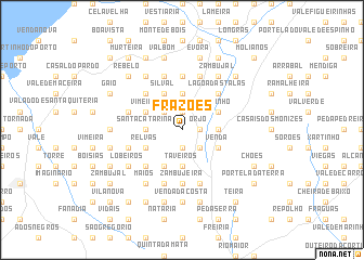 map of Frazões