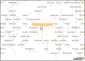 map of Freá de Eiras