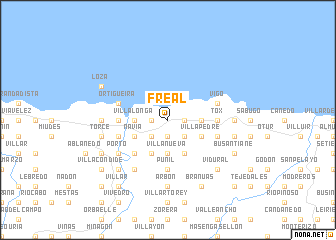 map of Freal