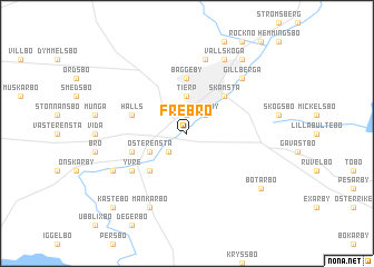 map of Frebro