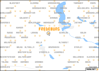 map of Fredeburg