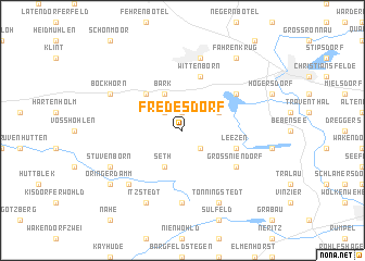 map of Fredesdorf