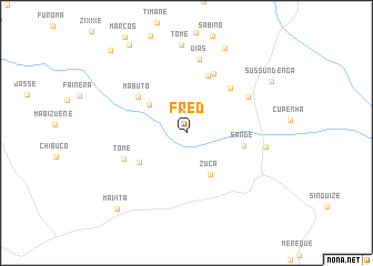 map of Fred