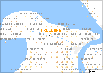 map of Freeburg