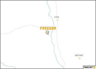 map of Freedom